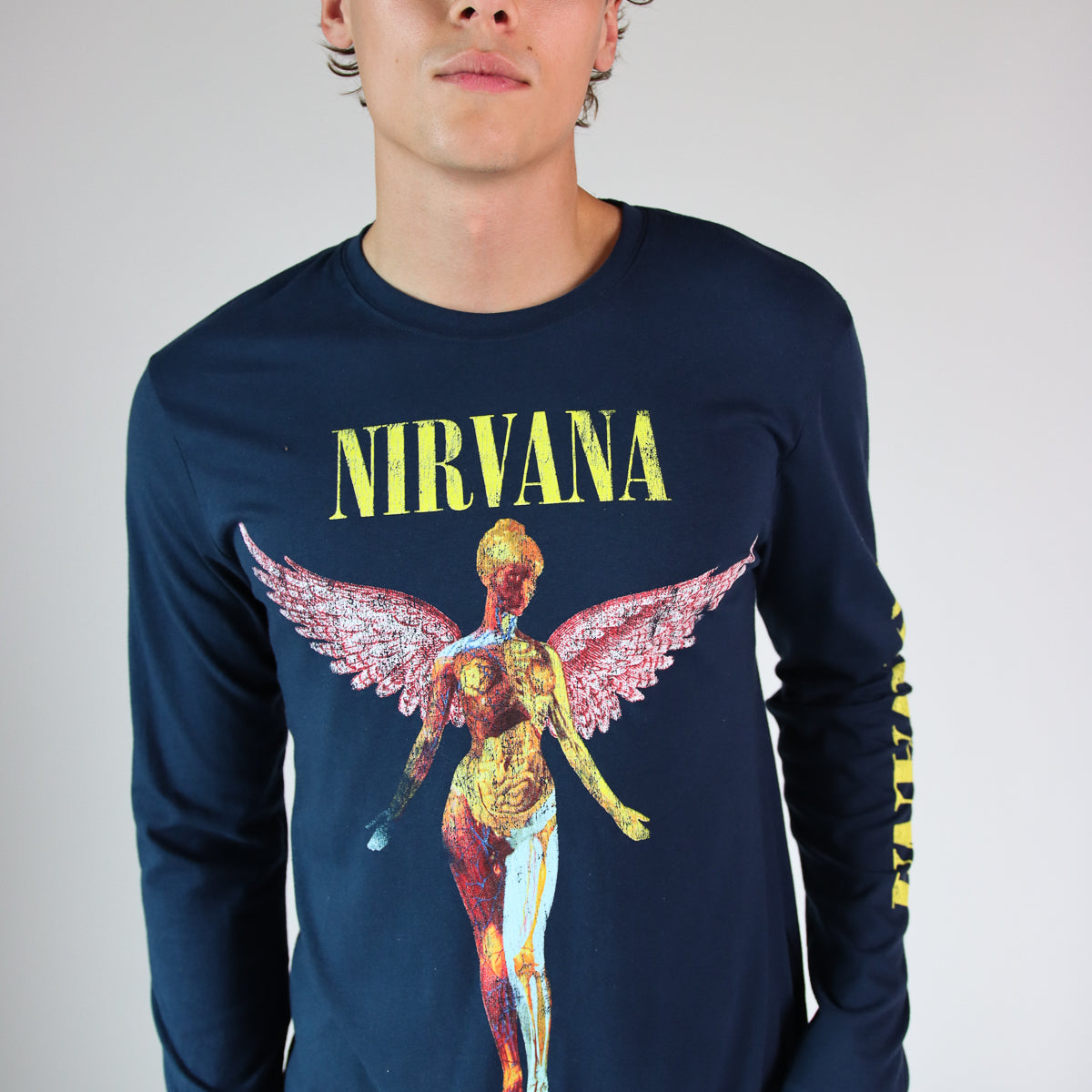 Nirvana In Utero Long Sleeve Graphic T-Shirt – Ragstock
