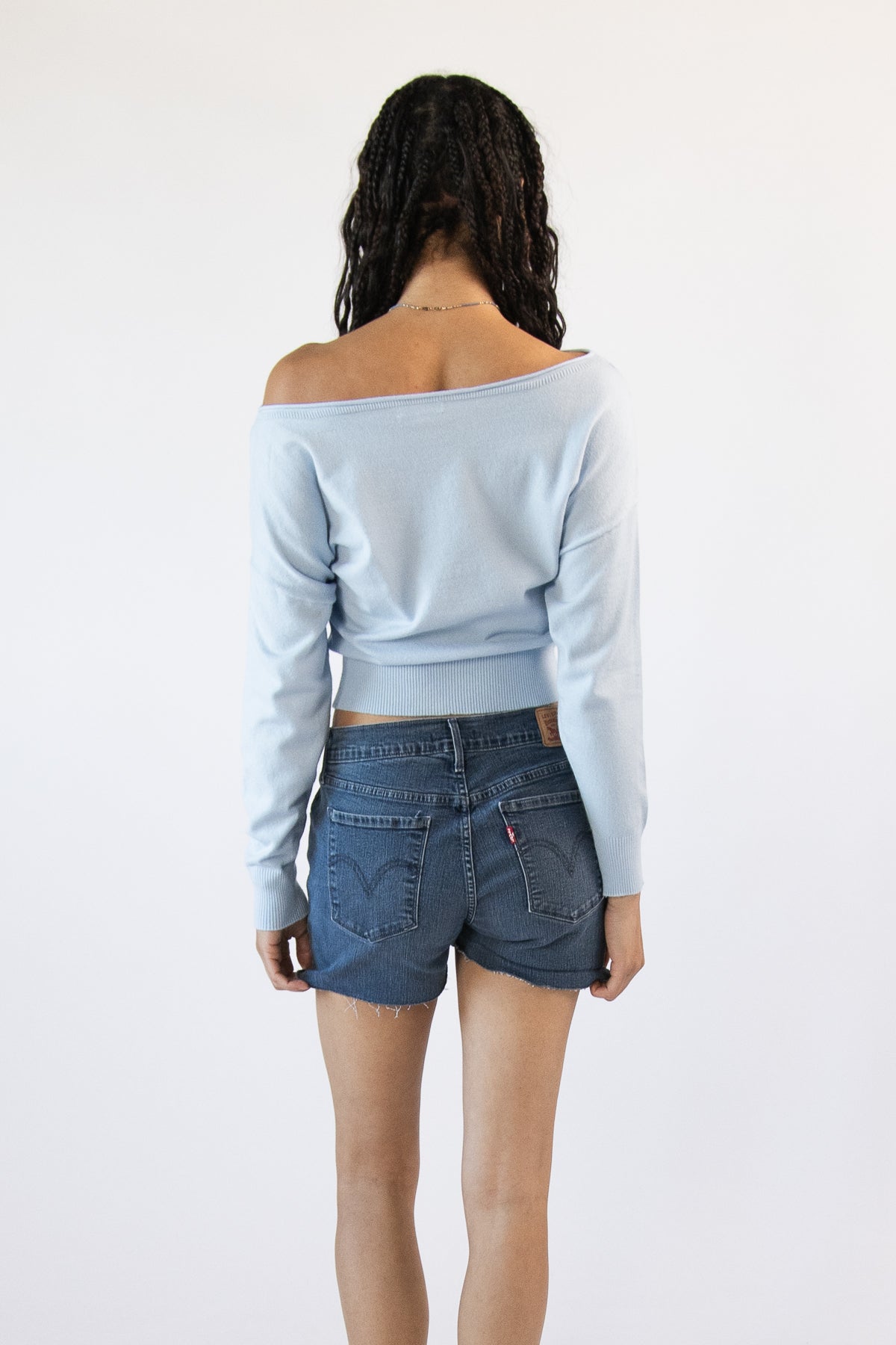 Ballet Neck Dolman Pullover