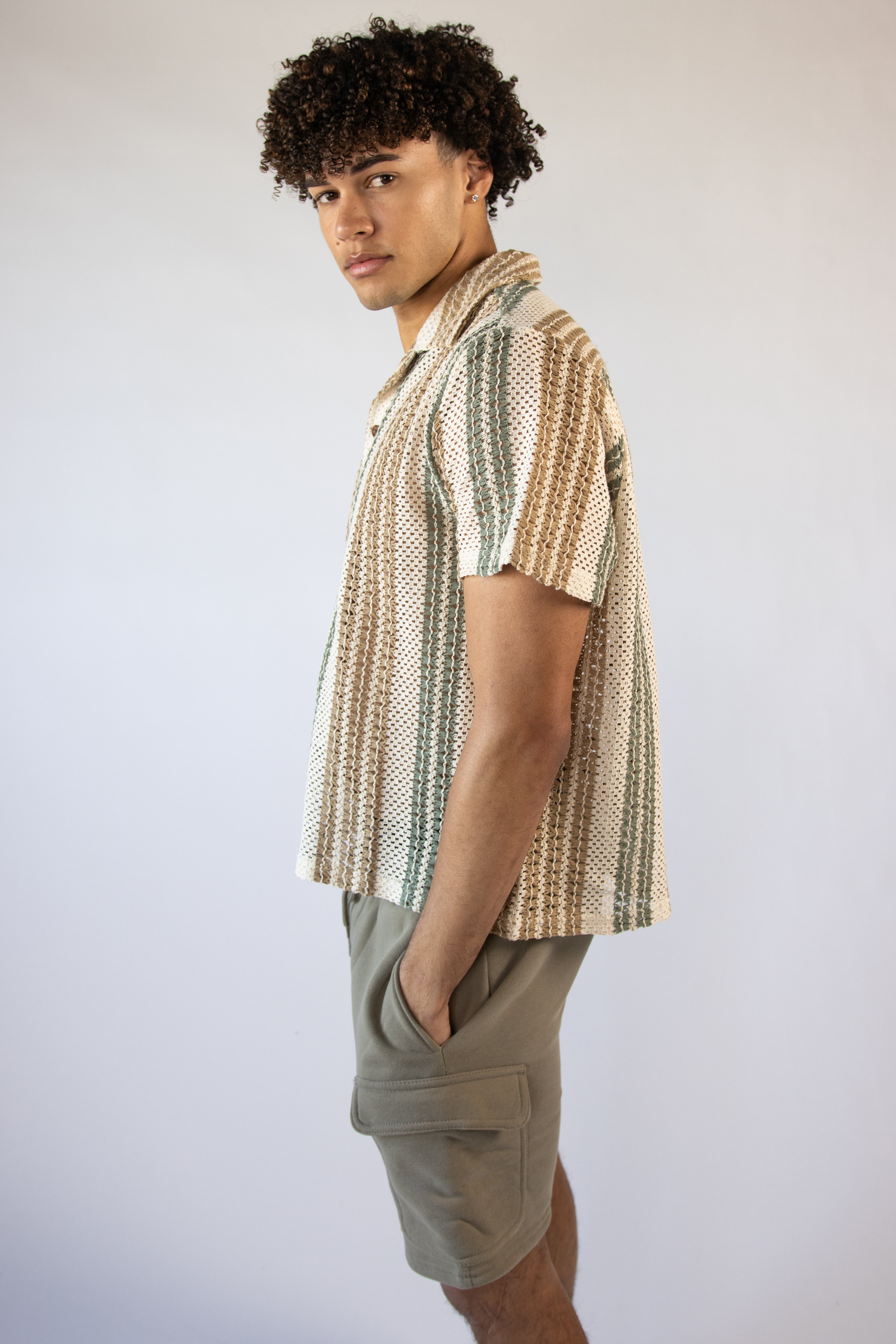 Fleece Cargo Sweatshorts