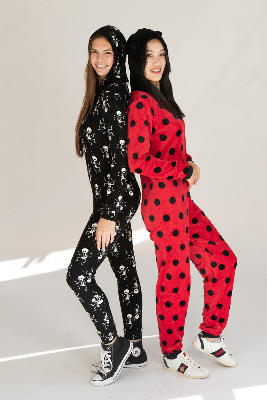 Dancing Skeletons Hooded Onesie
