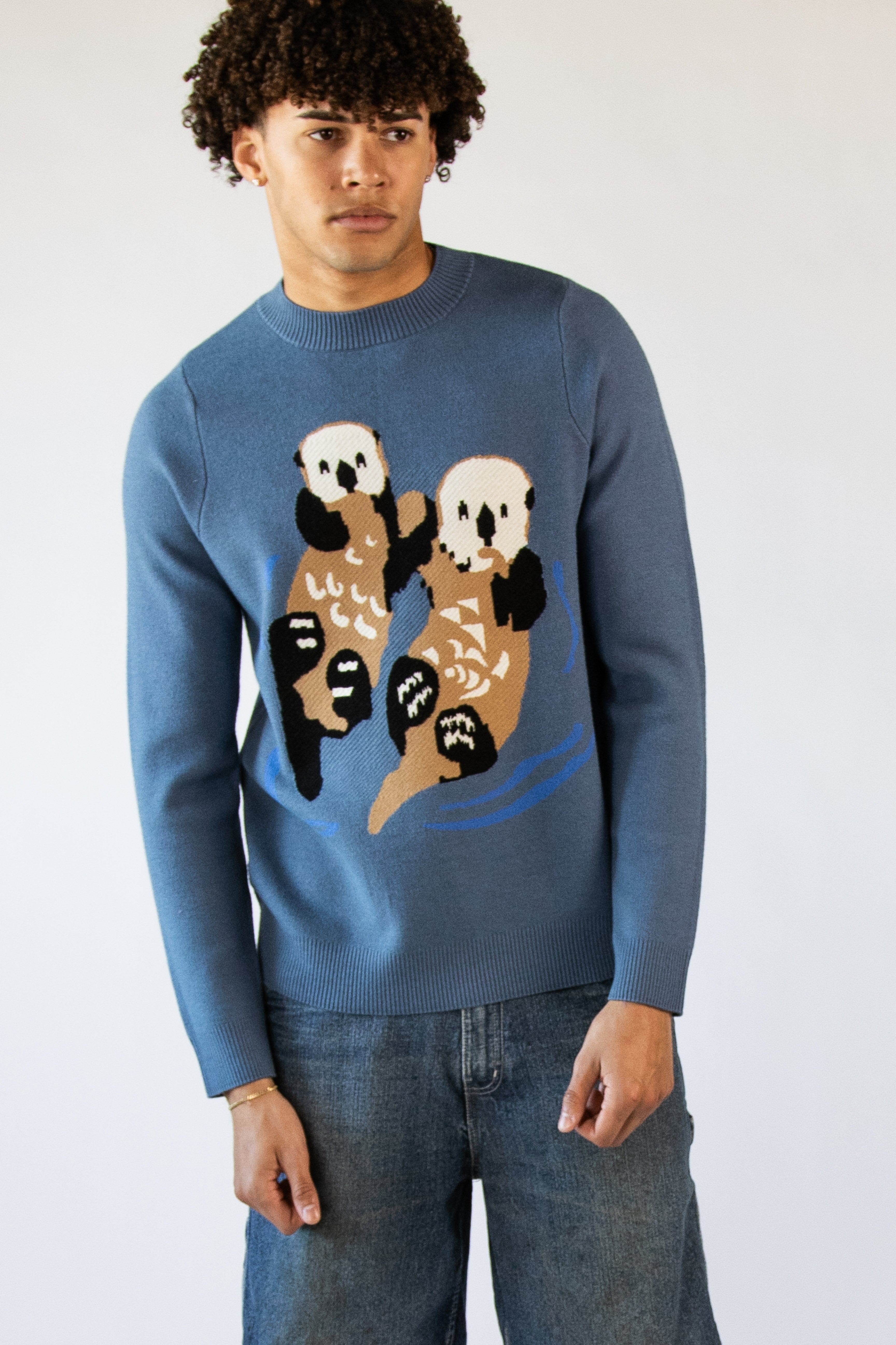 Sea Otters Sweater
