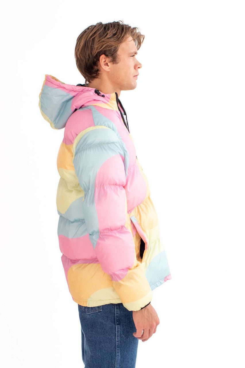 Pastel Sherbet Puffer Jacket