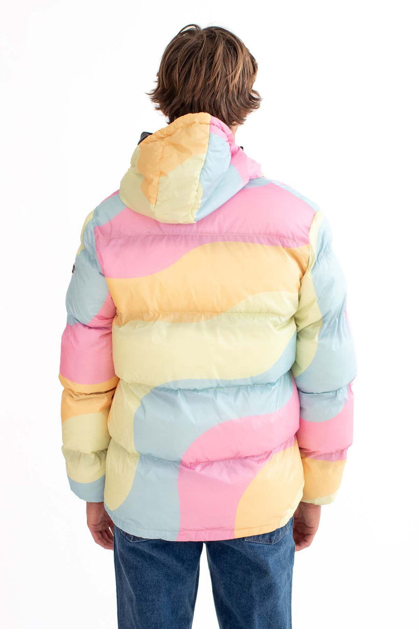 Pastel Sherbet Puffer Jacket
