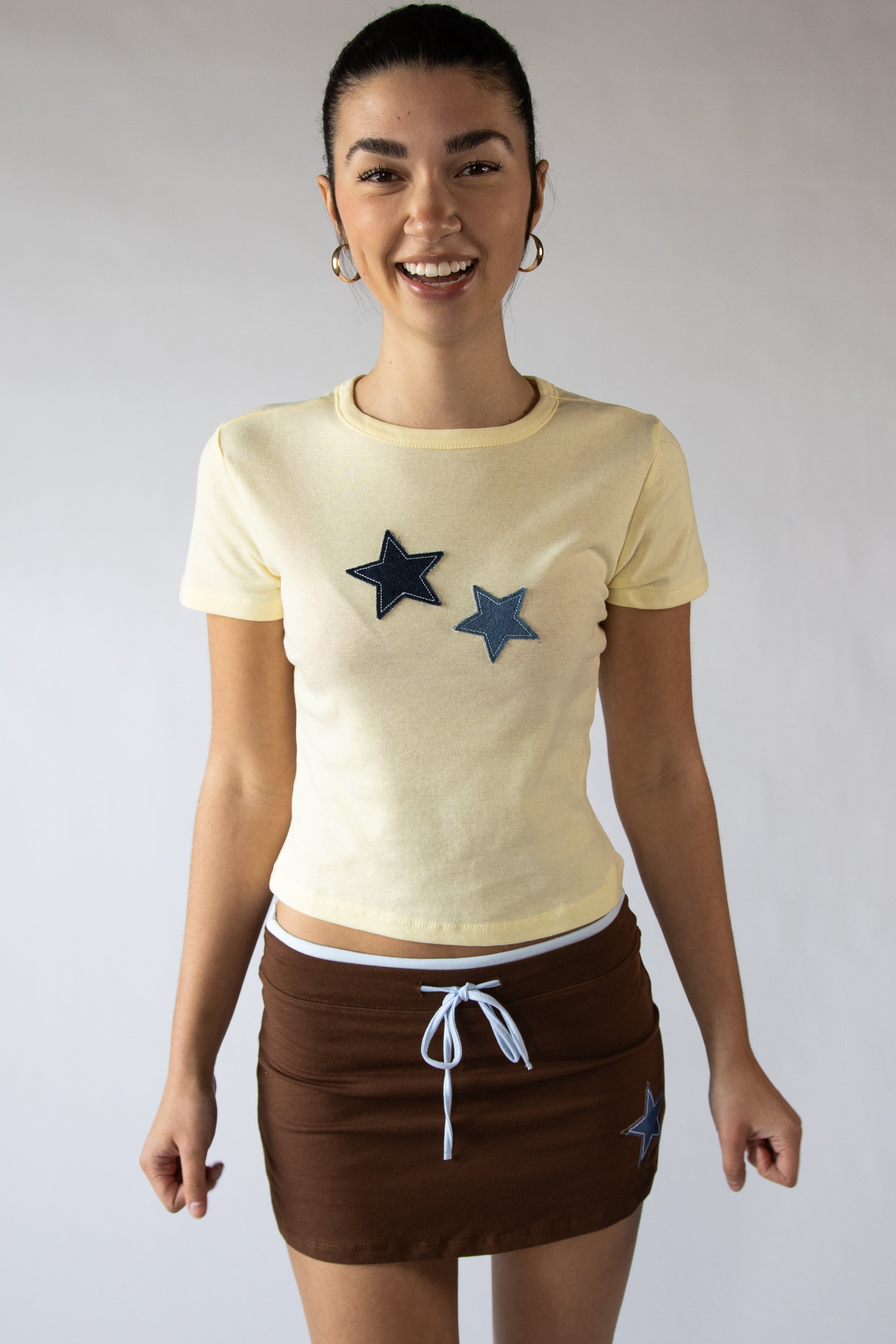 Denim Patch T-Shirt