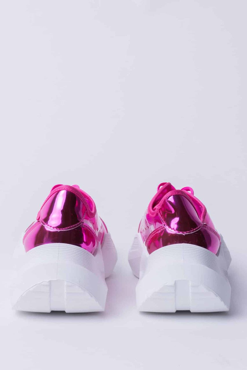 Pink Jelly Chunky Sneaker