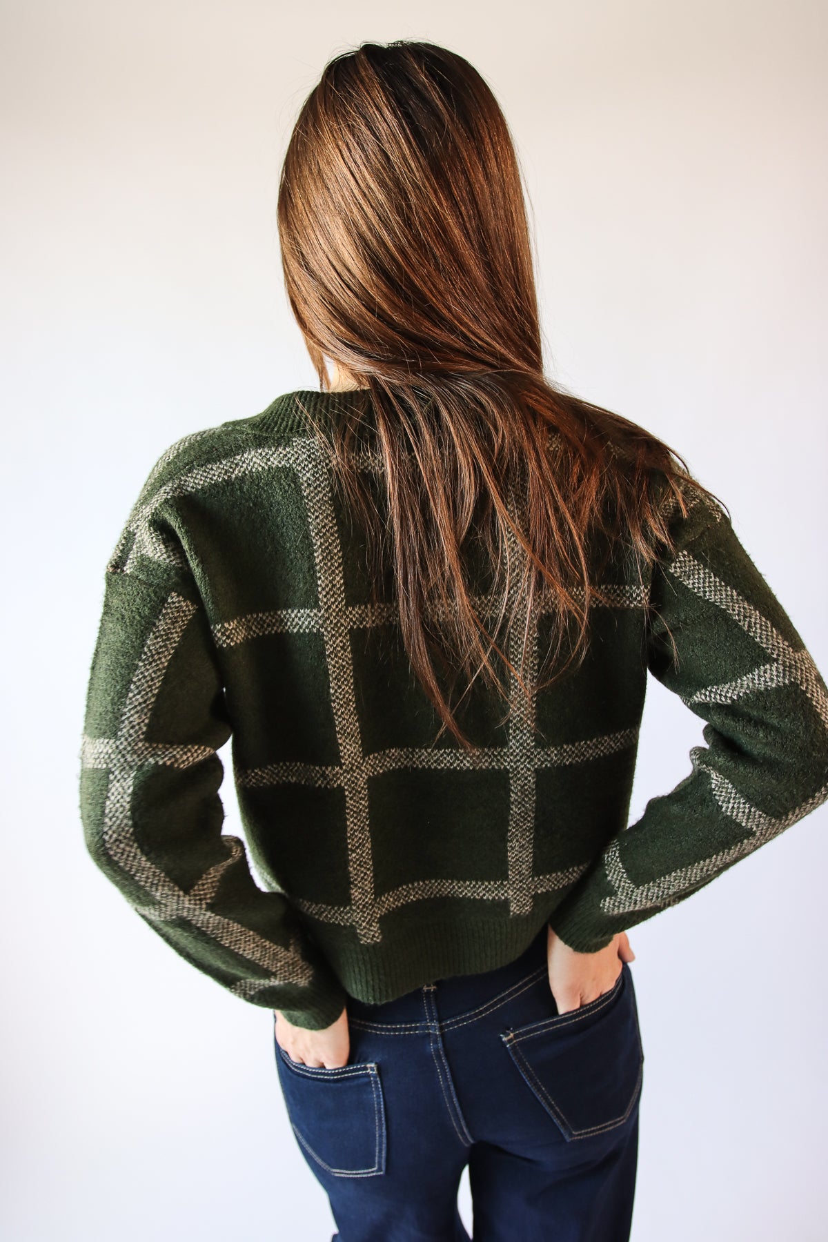 Plaid Mallard Sweater