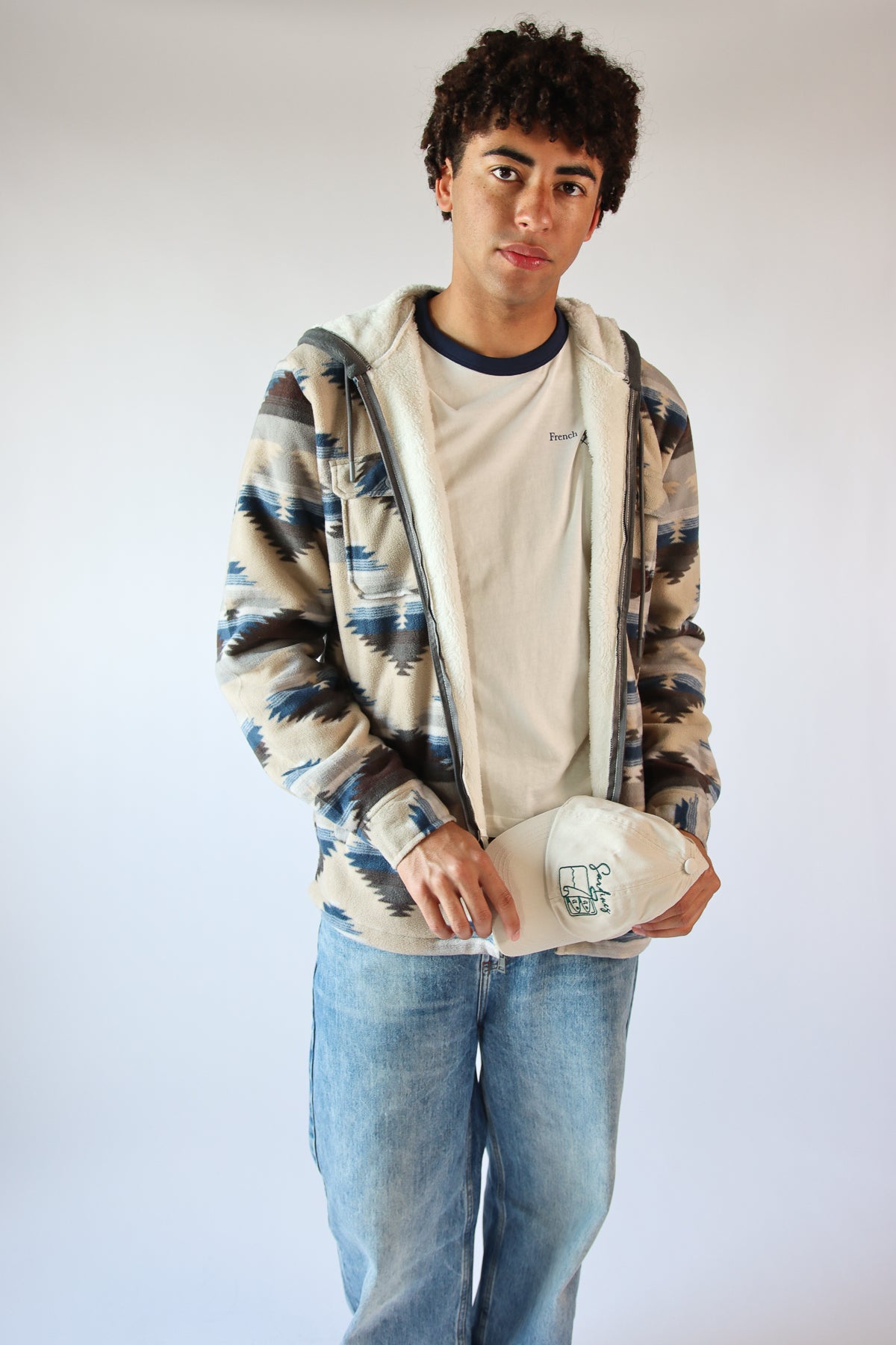 Polar Lined Fleece Hooded Shacket