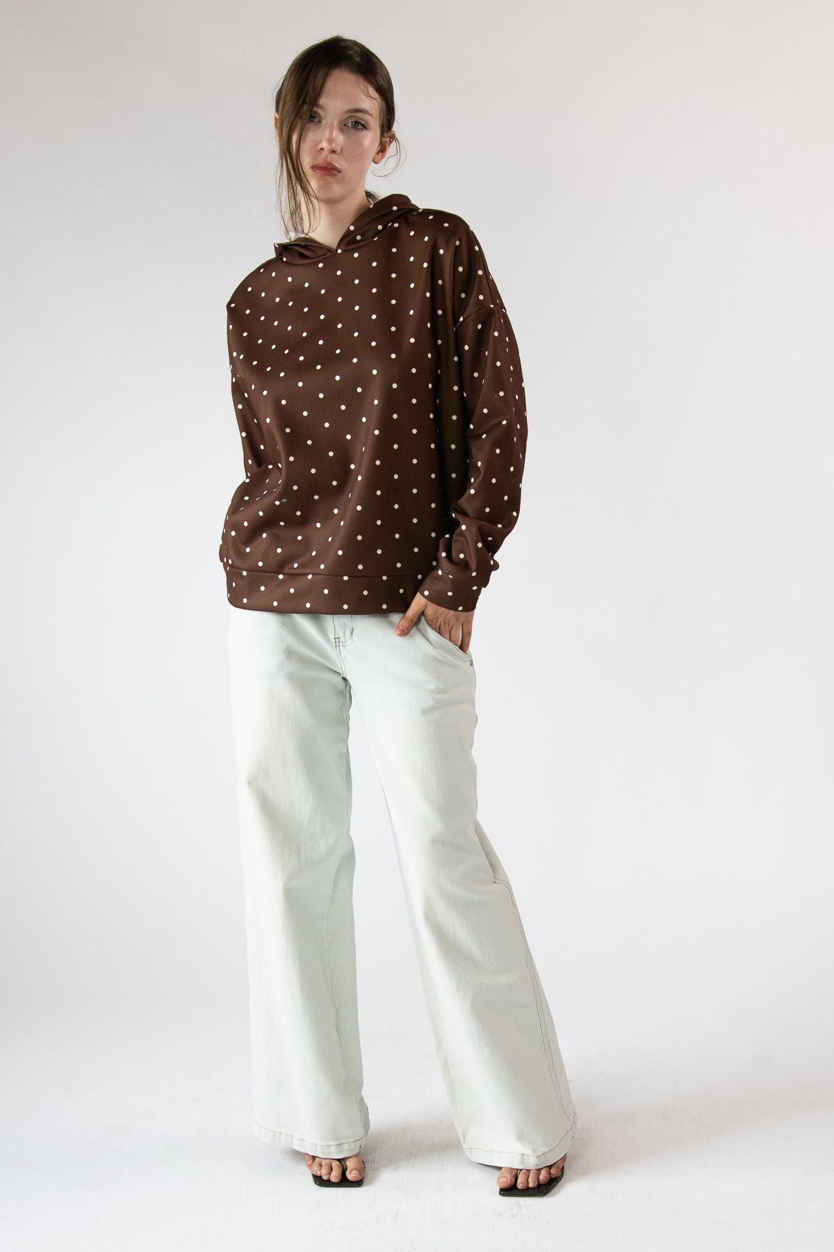Polka Dot Hoodie