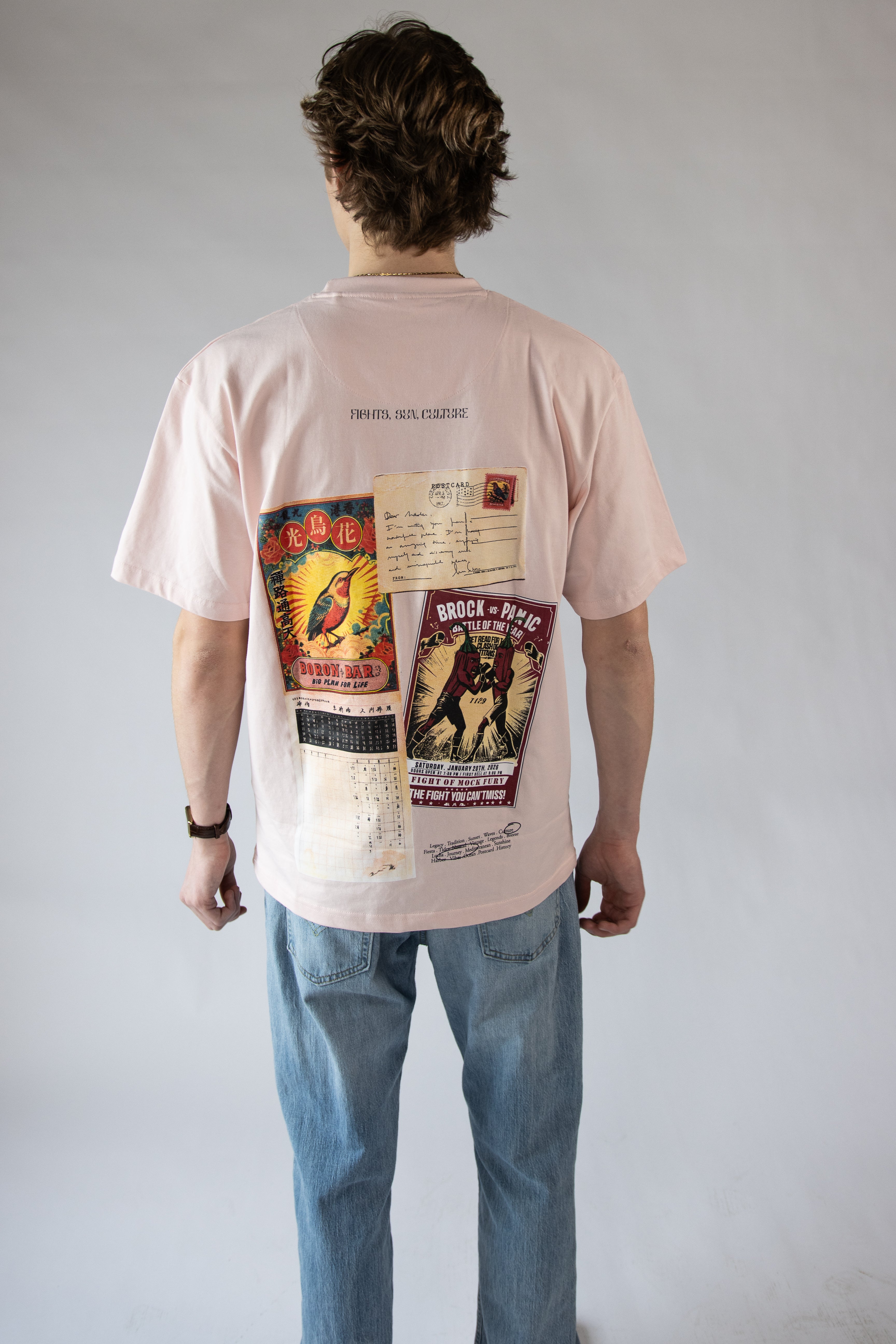 Postcard Collage T-Shirt