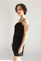 Vintage Black Byer Too Mini Dress