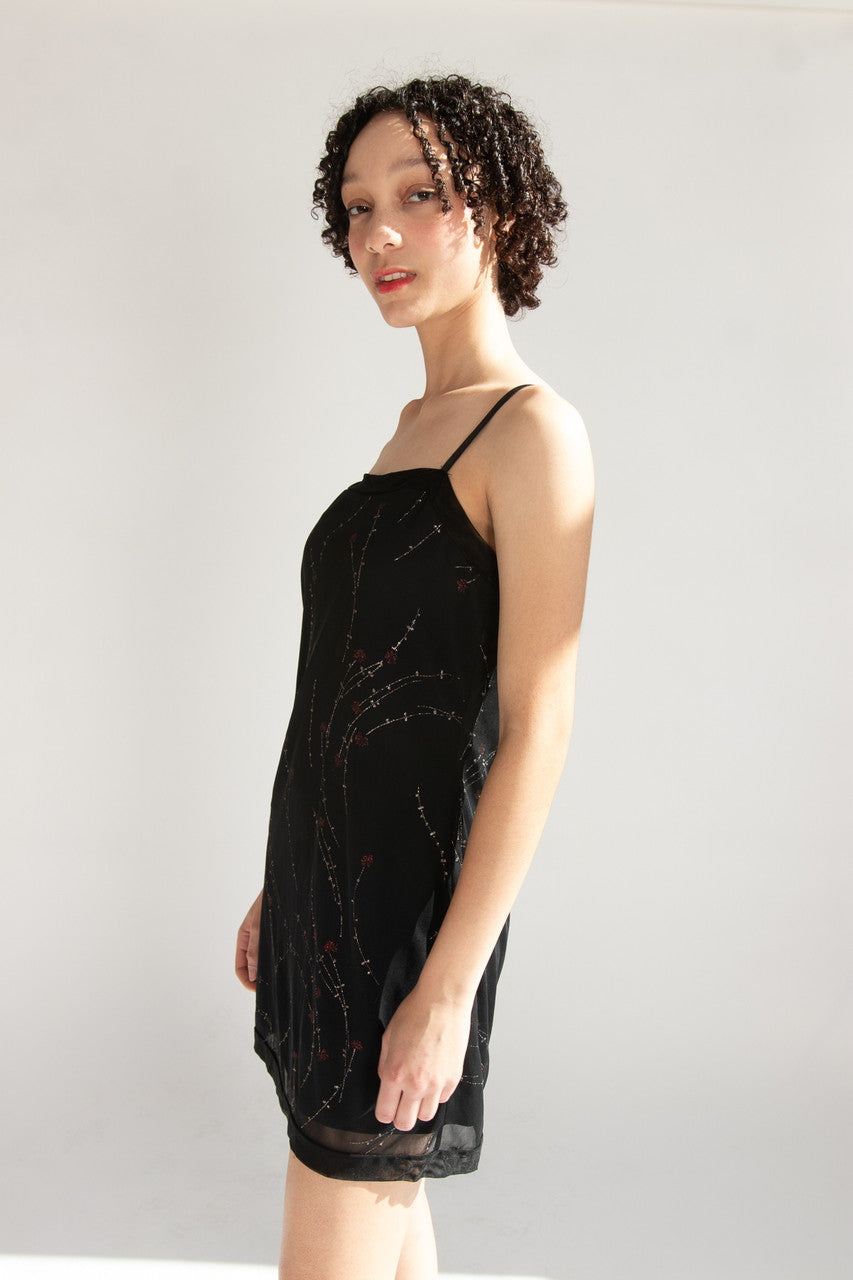 Vintage Black Byer Too Mini Dress