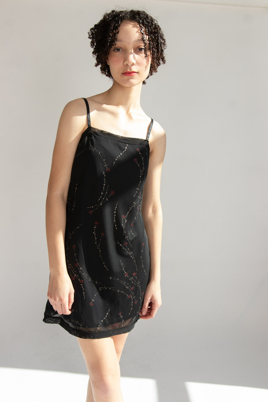 Vintage Black Byer Too Mini Dress