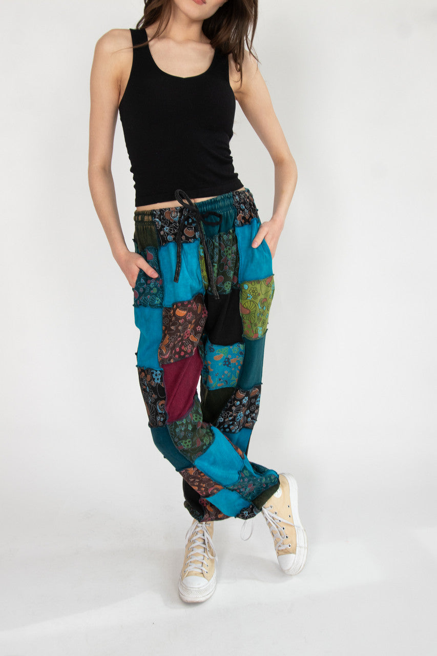 Patchwork Sweatpants