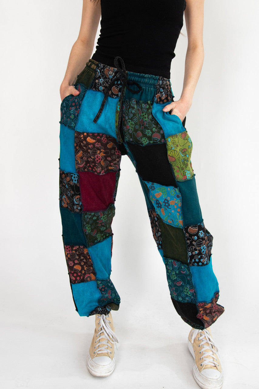 Patchwork Sweatpants
