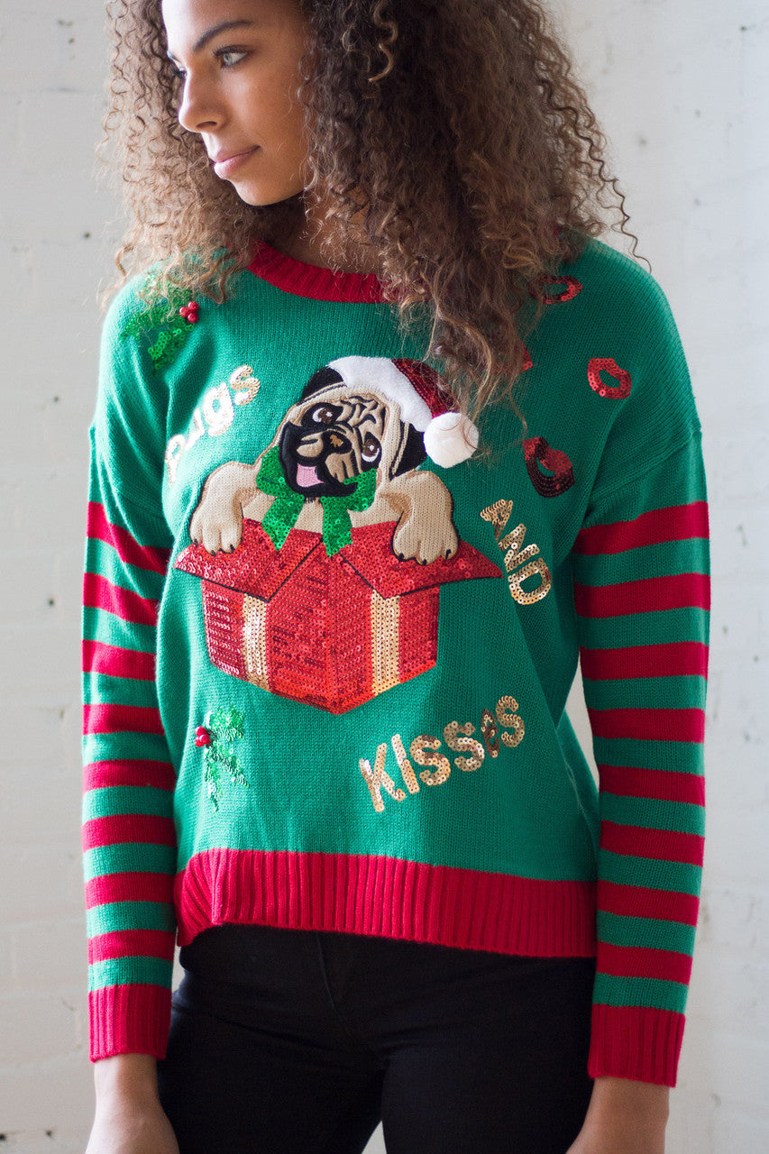 Pugs & Kisses Sweater
