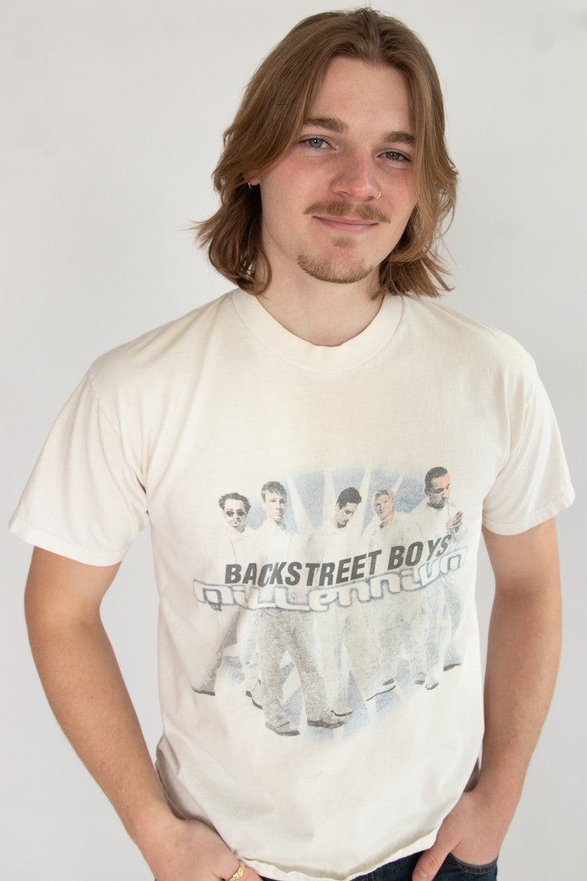 Vintage Faded Backstreet Boys Millenium T-Shirt (1999)