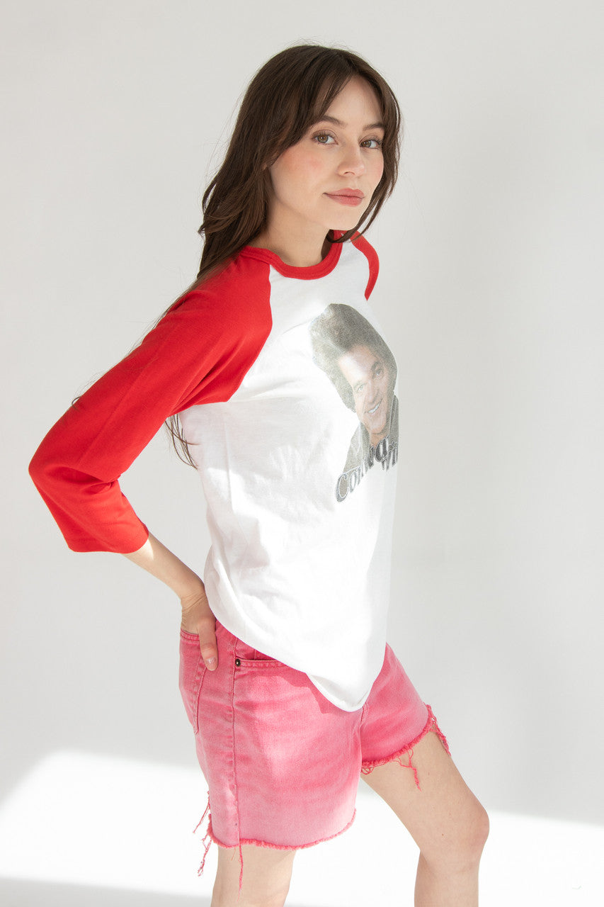 Vintage Conway Twitty 3/4 Sleeve Raglan T-Shirt (1970s)