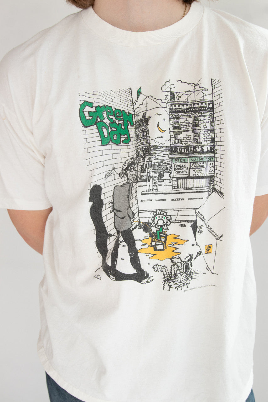 Rare Vintage Green Day Alley Flower T-Shirt (1994)