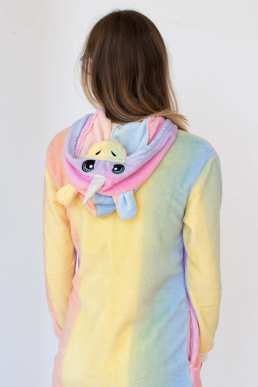 Rainbow Pride Unicorn Onesie Pajamas