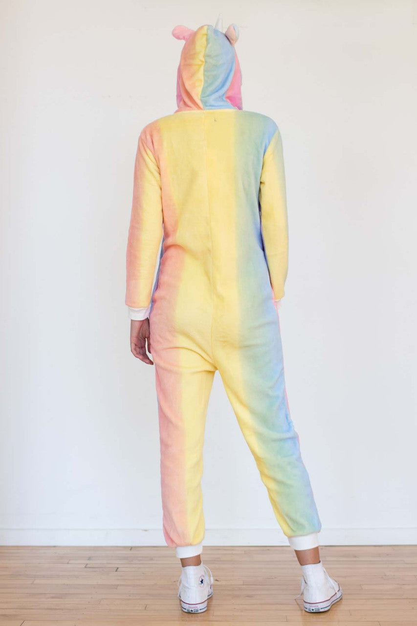 Rainbow Pride Unicorn Onesie Pajamas
