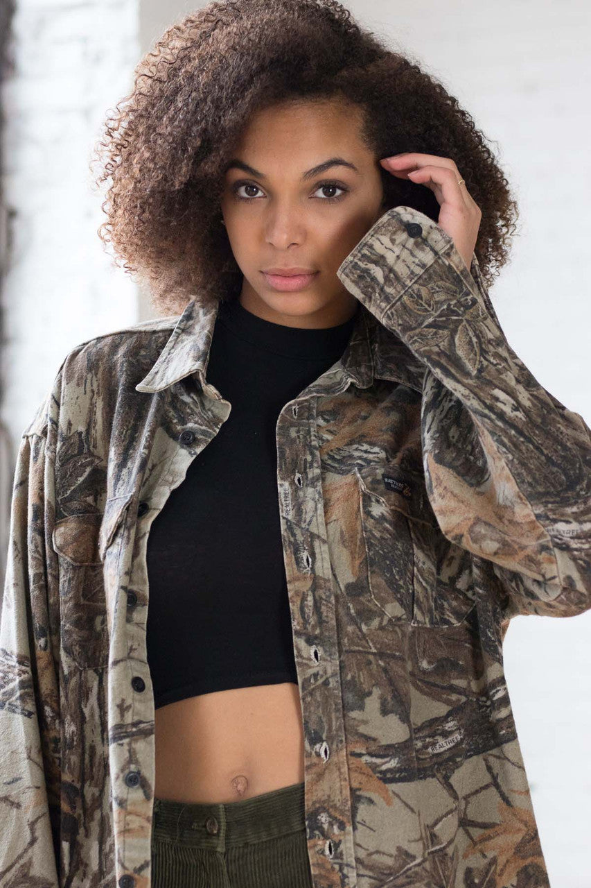 Real Tree Camouflage Jacket