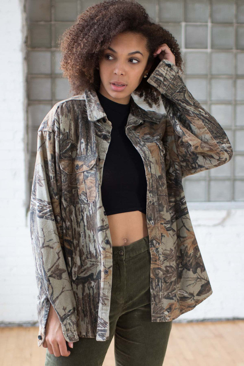Real Tree Camouflage Jacket