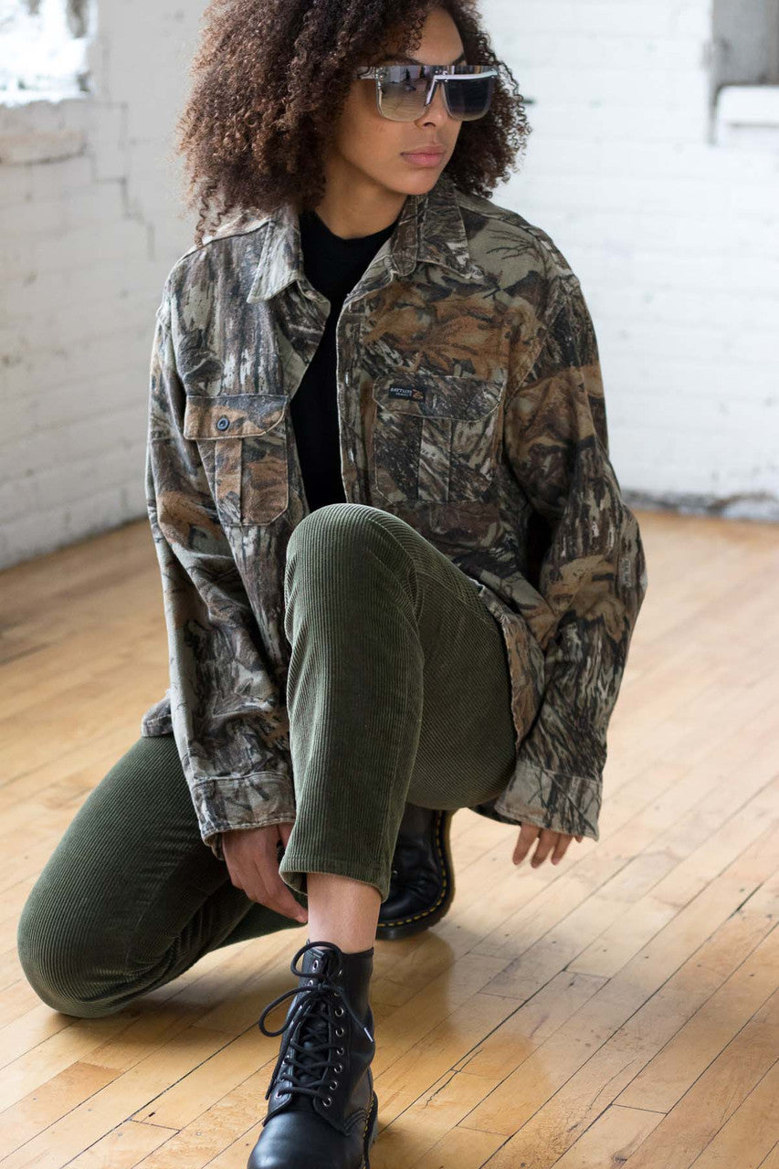 Real Tree Camouflage Jacket