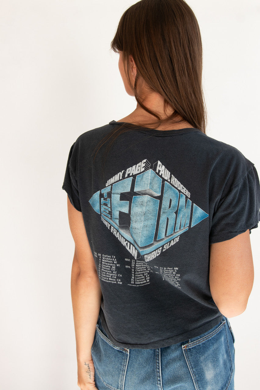Vintage Jimmy Page The Firm Tour T-Shirt (1985)