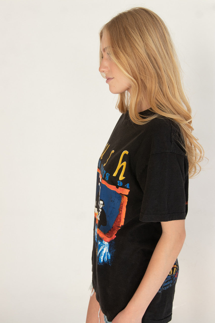 Rare Vintage Rush Counter Parts Tour "Sold Out" T-Shirt (1994)