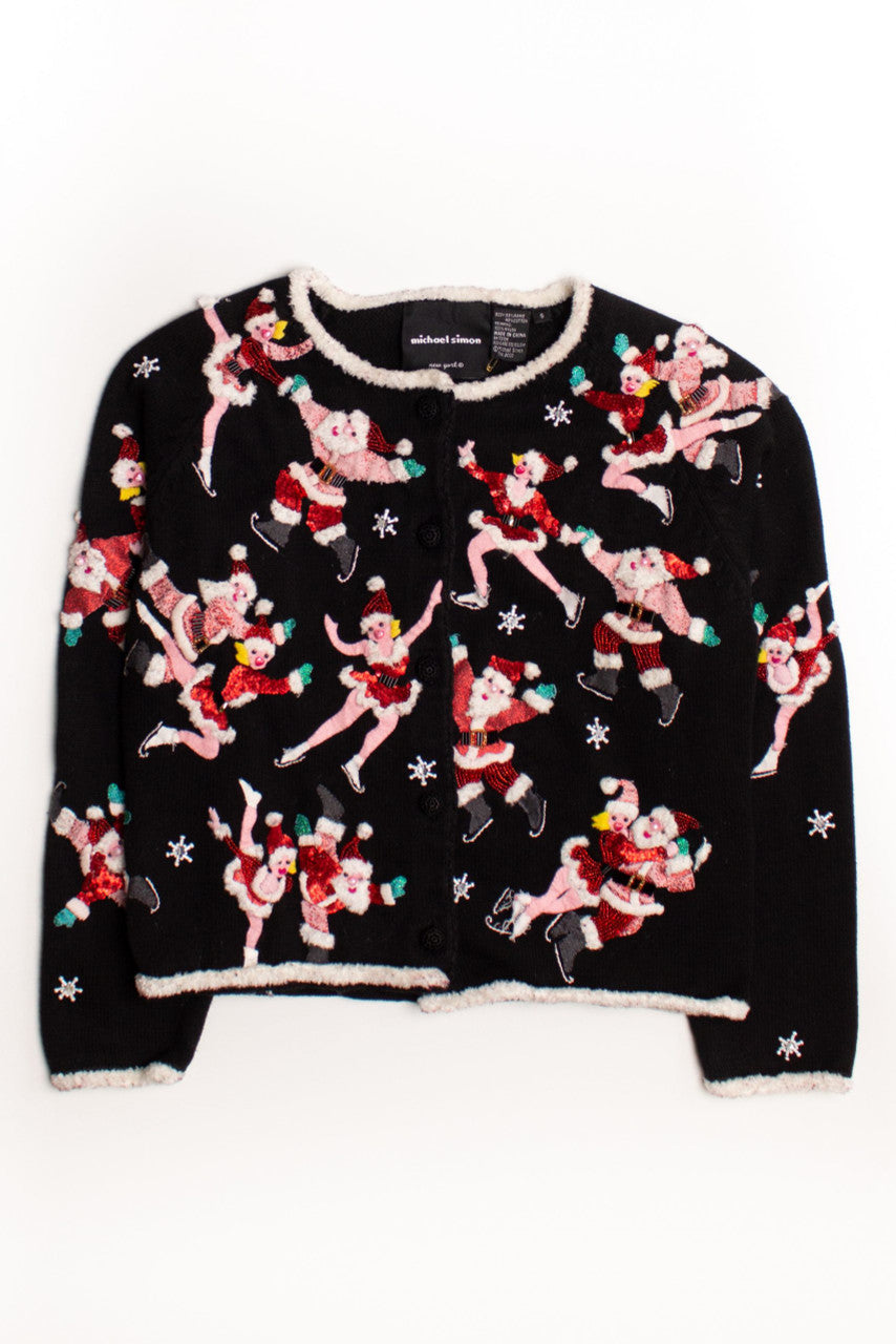 Black Ugly Christmas Cardigan 60001
