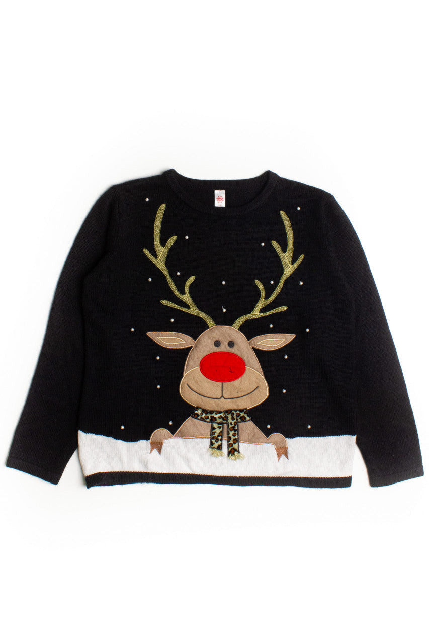 Black Ugly Christmas Pullover 60047