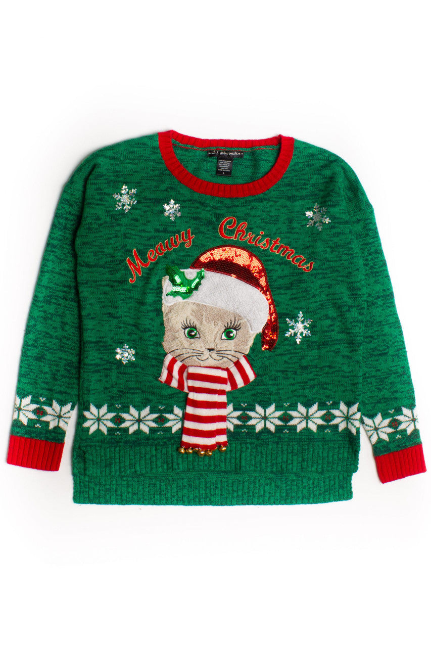 Green Ugly Christmas Pullover 60048