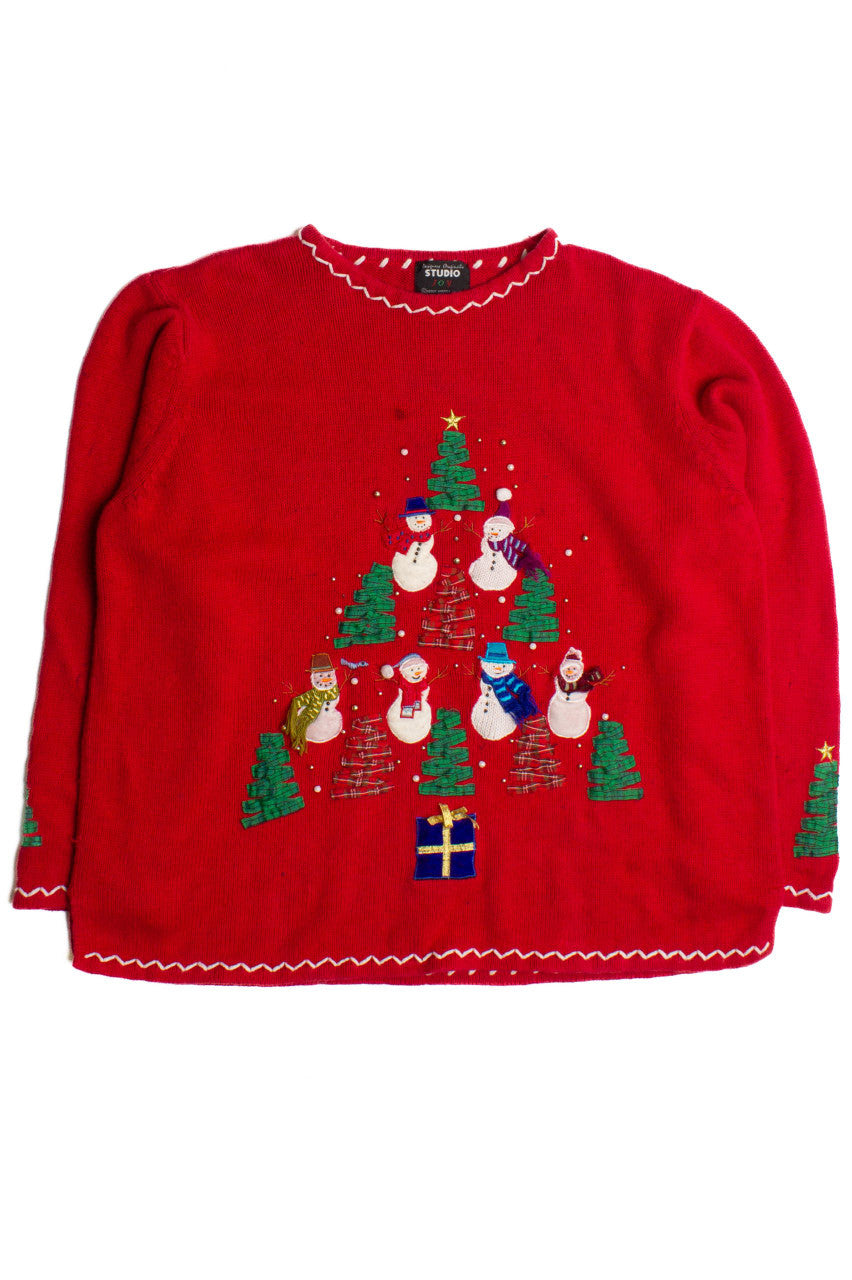 Red Ugly Christmas Pullover 60080