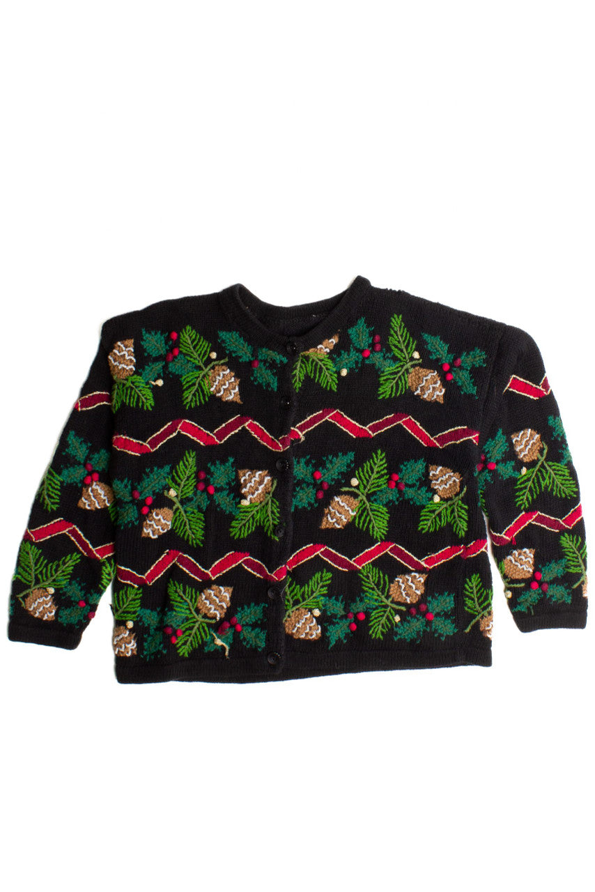 Black Ugly Christmas Pullover 60083