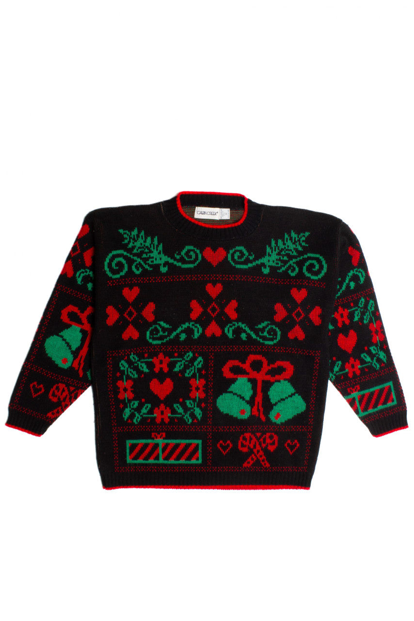 Black Ugly Christmas Pullover 60085