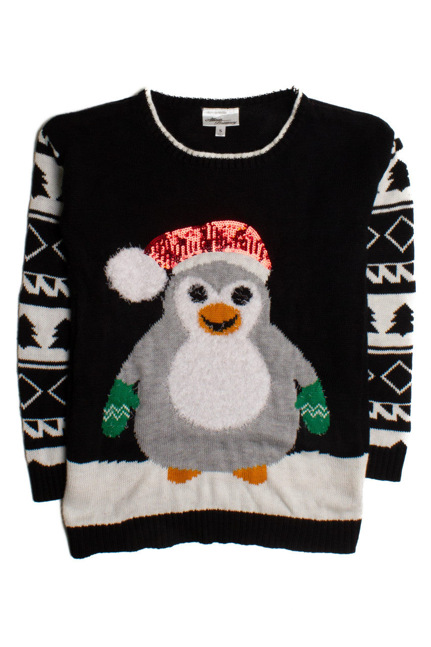 Black Ugly Christmas Pullover 60095