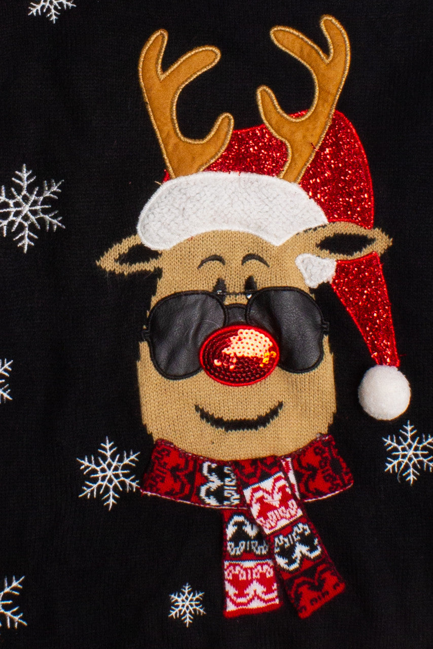 Black Ugly Christmas Pullover 60118
