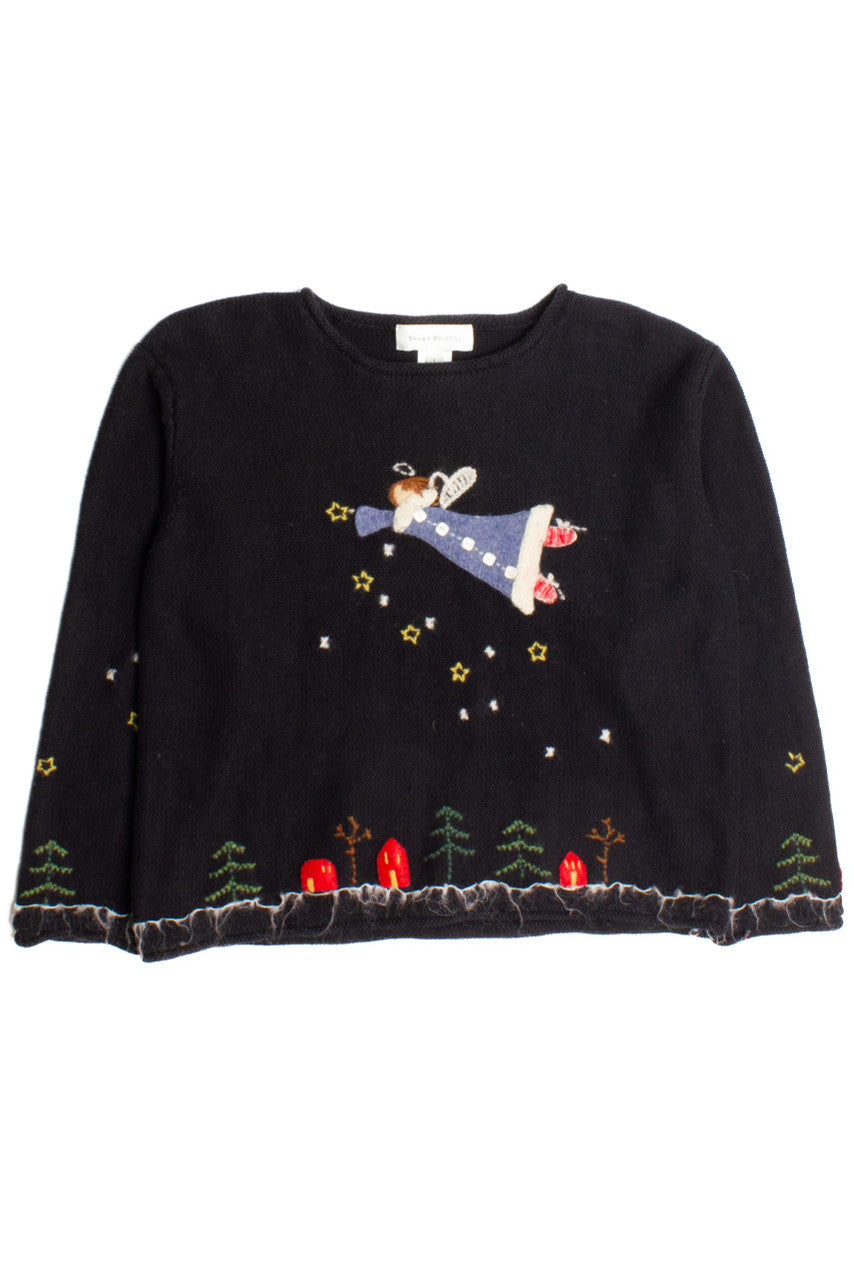 Black Ugly Christmas Pullover 60131