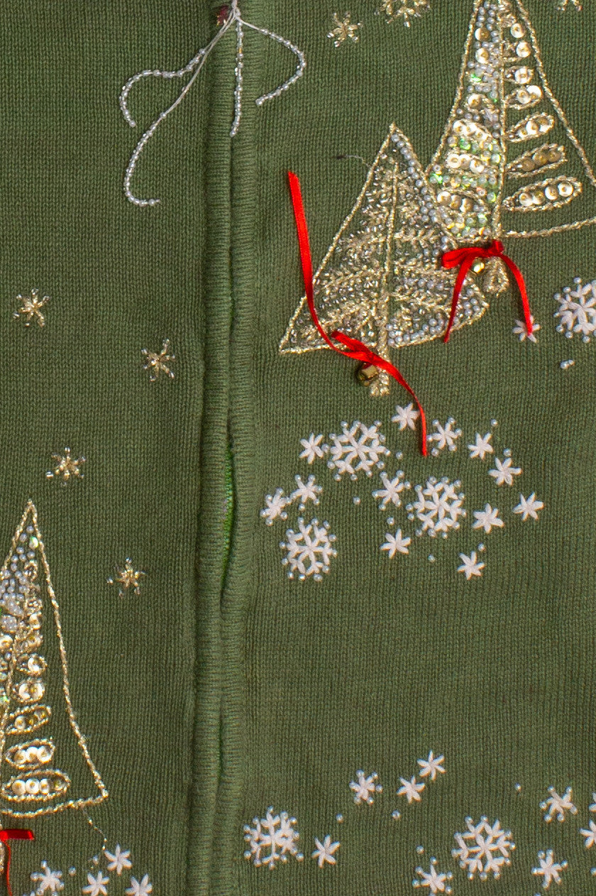 Green Ugly Christmas Cardigan 60146