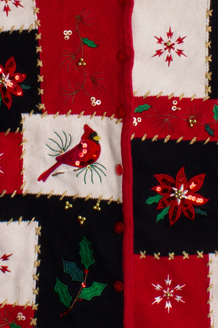 Red Ugly Christmas Cardigan 60149