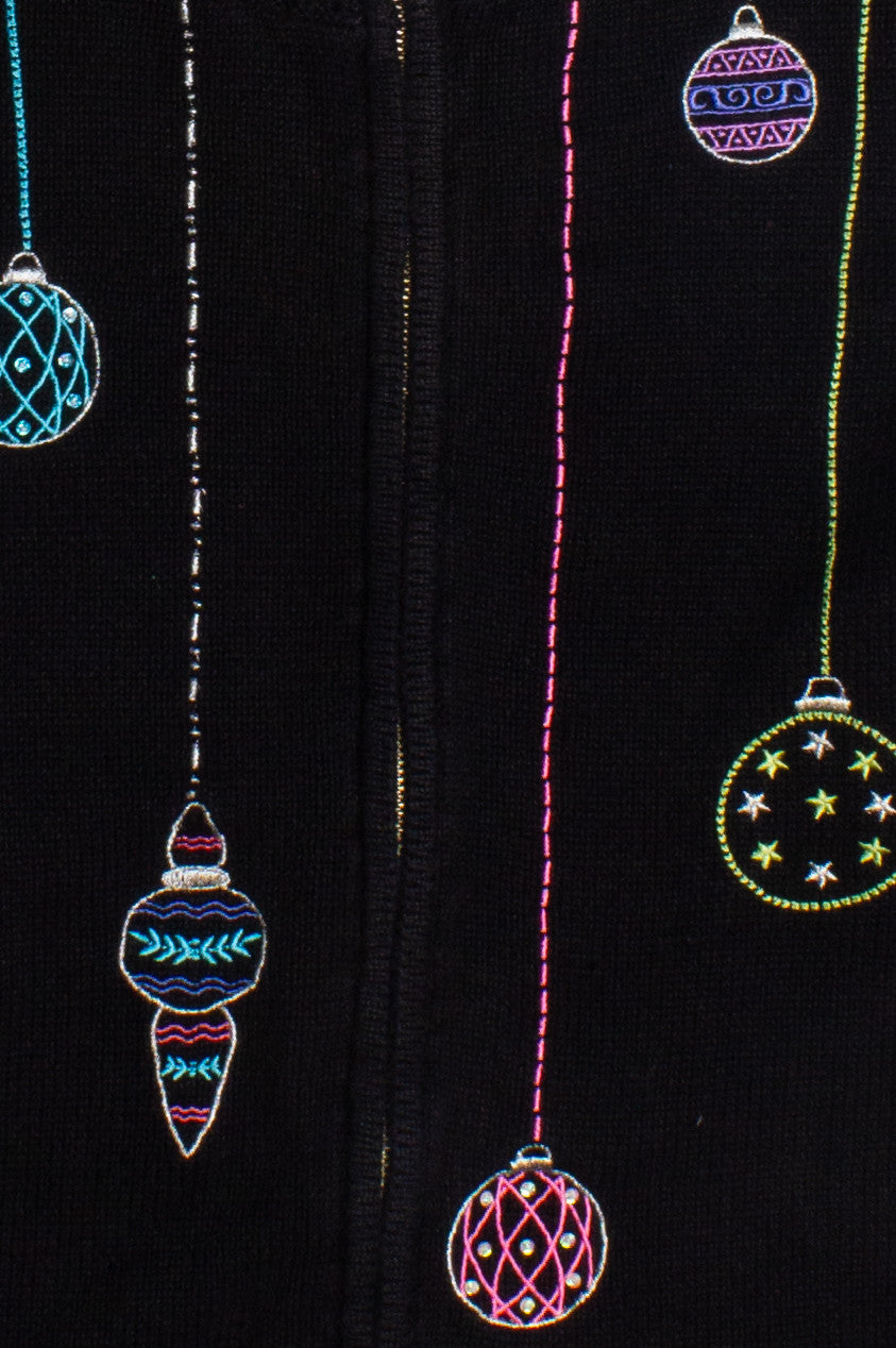 Black Ugly Christmas Cardigan 60153