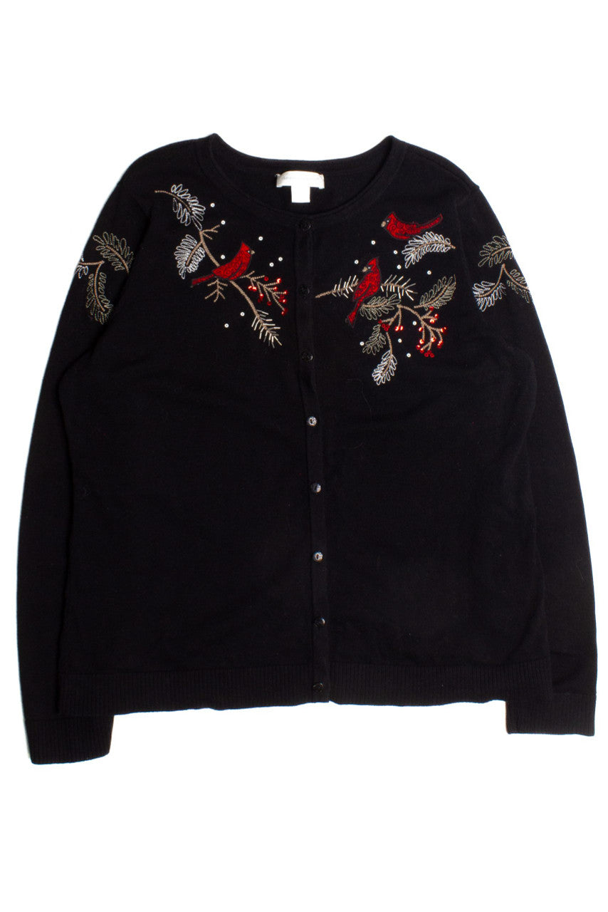 Black Ugly Christmas Cardigan 60197