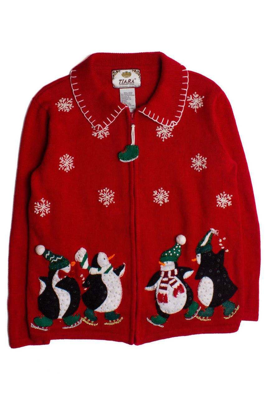 Red Ugly Christmas Cardigan 60209
