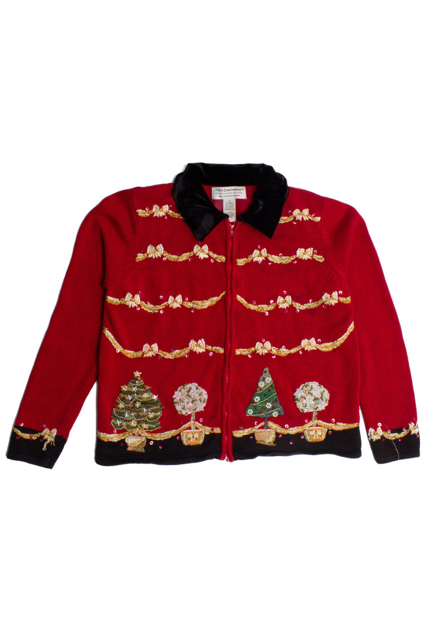 Red Ugly Christmas Cardigan 60237
