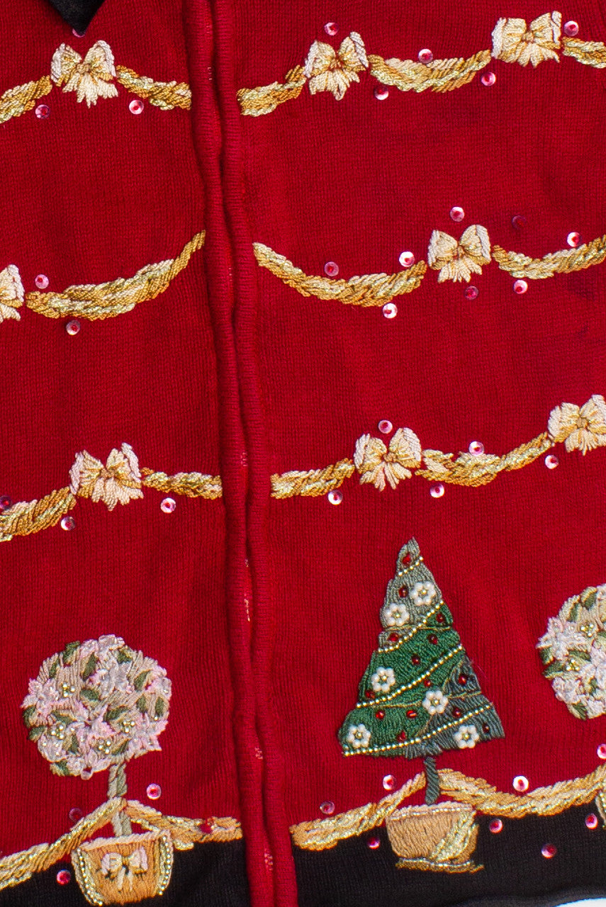 Red Ugly Christmas Cardigan 60237