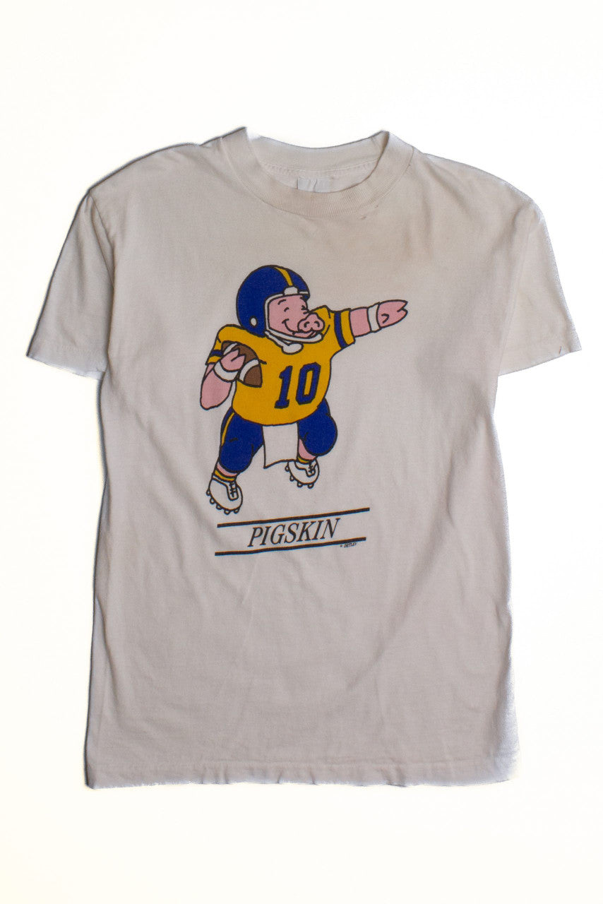 Vintage Pigskin T-Shirt (1970s)
