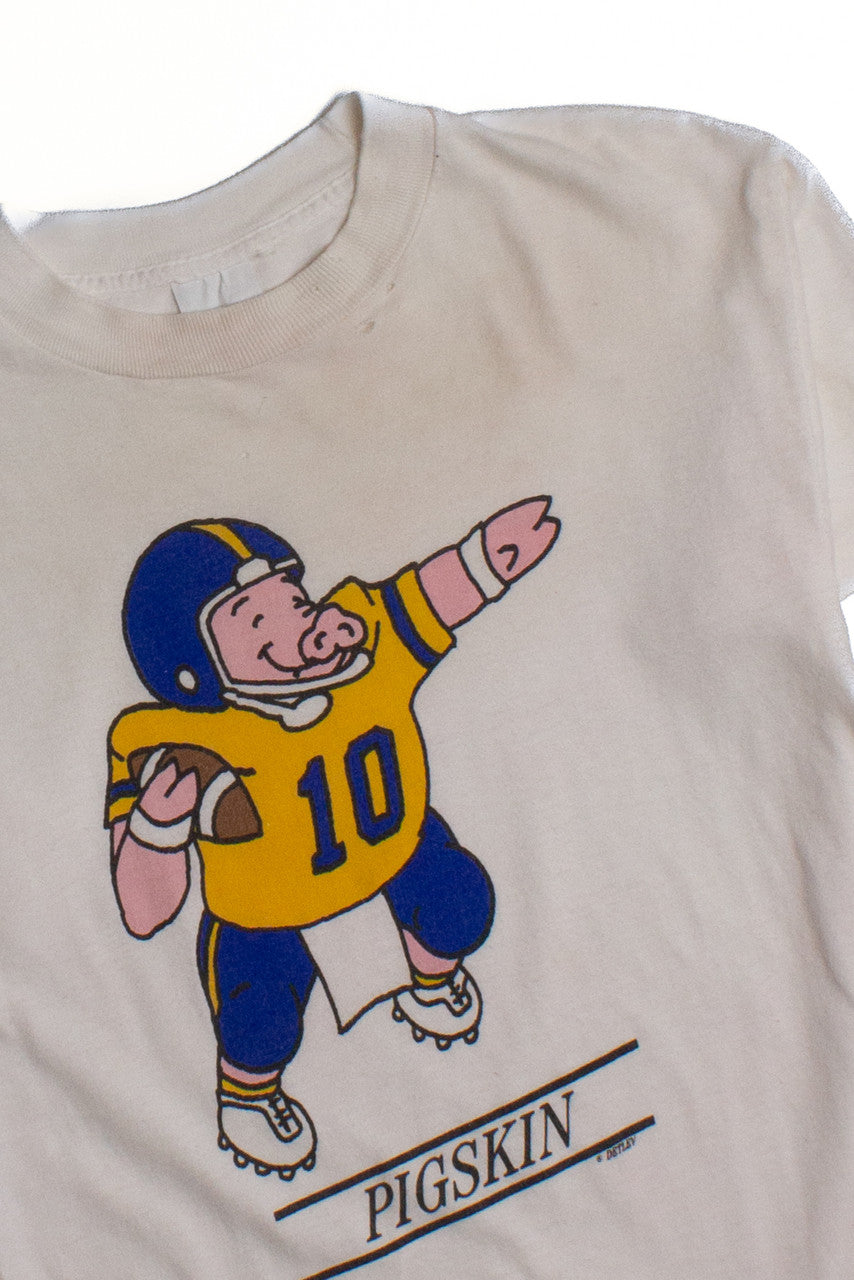 Vintage Pigskin T-Shirt (1970s)