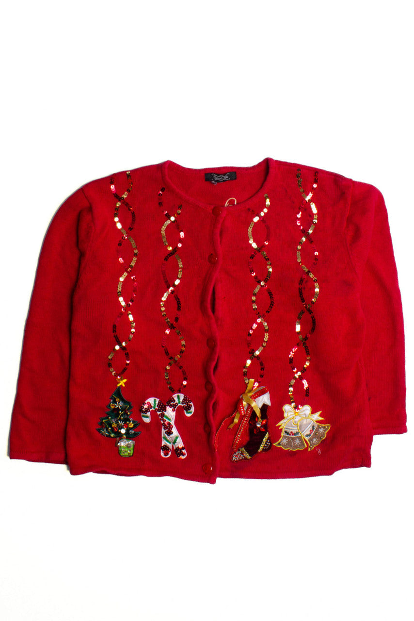 Red Ugly Christmas Cardigan 60292
