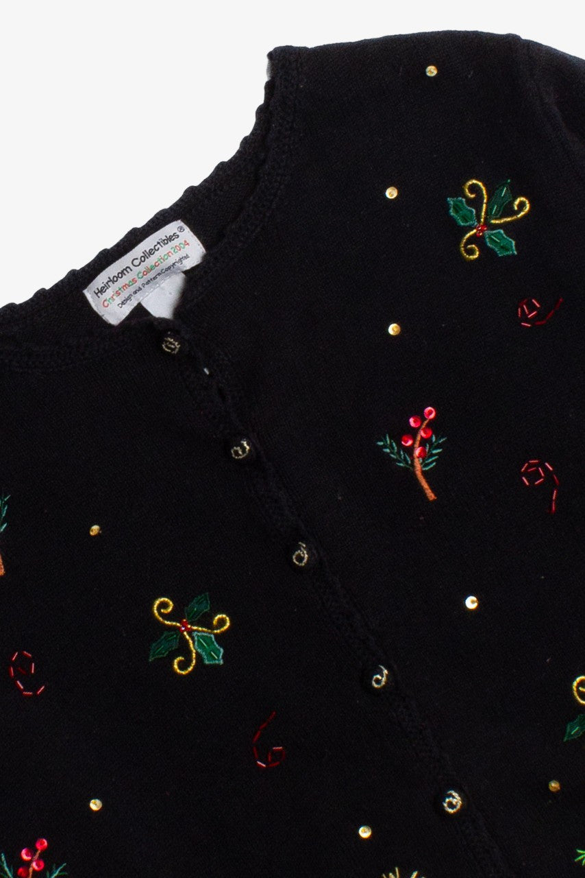 Black Ugly Christmas Cardigan 60297