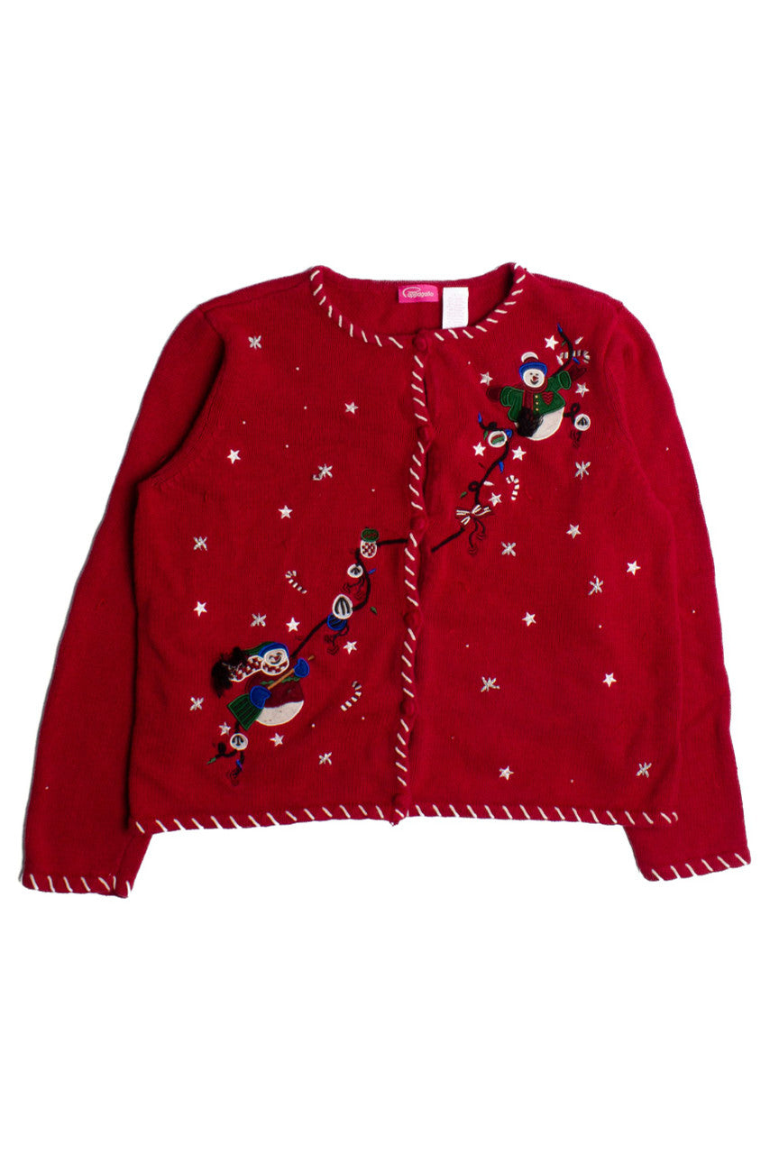 Red Ugly Christmas Cardigan 60266